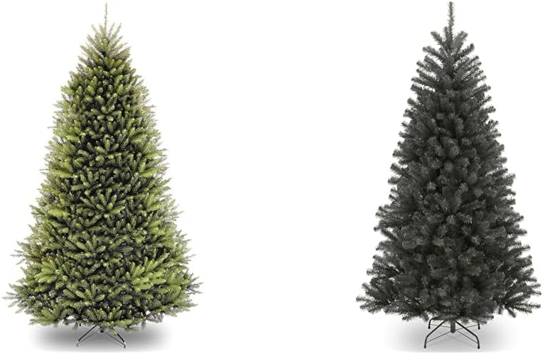 National Tree Company Artificial Full Christmas Tree, Green, Dunhill Fir, Includes Stand, 9 Feet