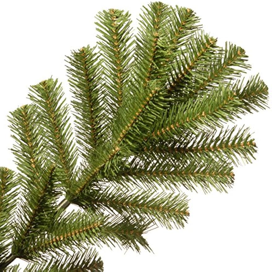 National Tree Company Artificial Full Christmas Tree, Green, North Valley Spruce, Includes Stand, 7.5 Feet