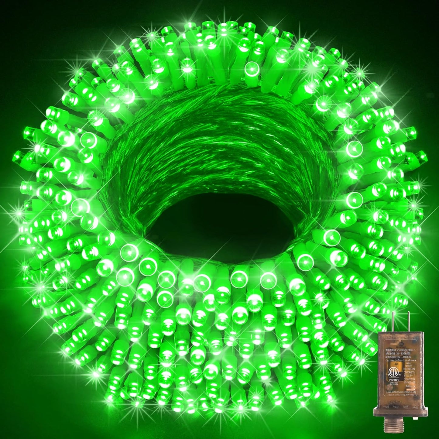 KNONEW 403ft 1000 LED Christmas String Lights Outdoor 8 Modes & Timer Fairy Light Plug in Waterproof LED String Lights for Xmas Yard Tree Wedding Party Holiday Decorations (Warm White)
