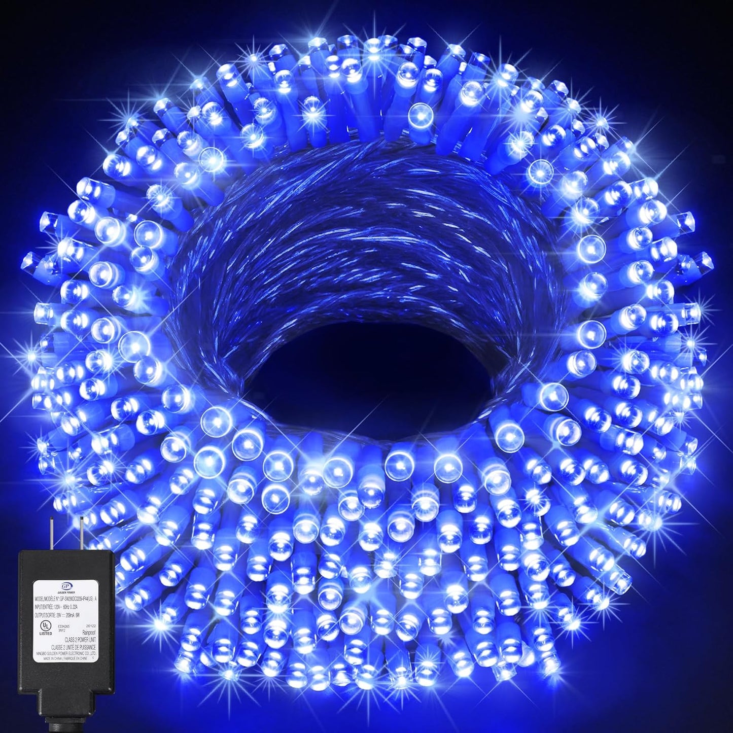 KNONEW 403ft 1000 LED Christmas String Lights Outdoor 8 Modes & Timer Fairy Light Plug in Waterproof LED String Lights for Xmas Yard Tree Wedding Party Holiday Decorations (Warm White)