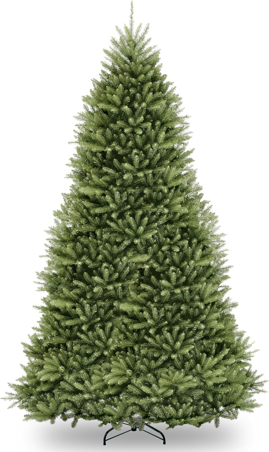 National Tree Company Artificial Full Christmas Tree, Green, Dunhill Fir, Includes Stand, 9 Feet