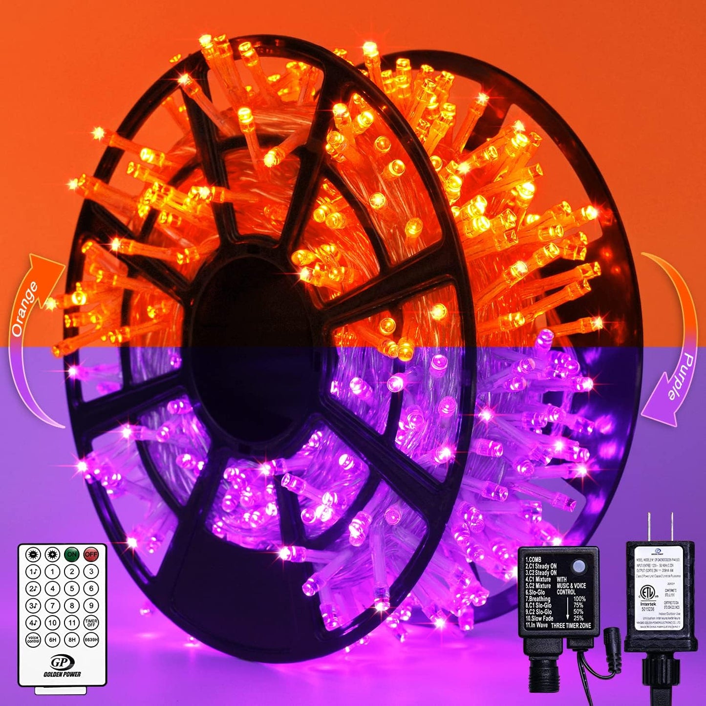JMEXSUSS 163ft 500 LED Warm White Christmas Lights Outdoor, Plug-in Outdoor String Lights for Classroom, Clear Wire 8 Modes Remote Control Christmas Tree Lights for Christmas Bedroom Tree Classroom