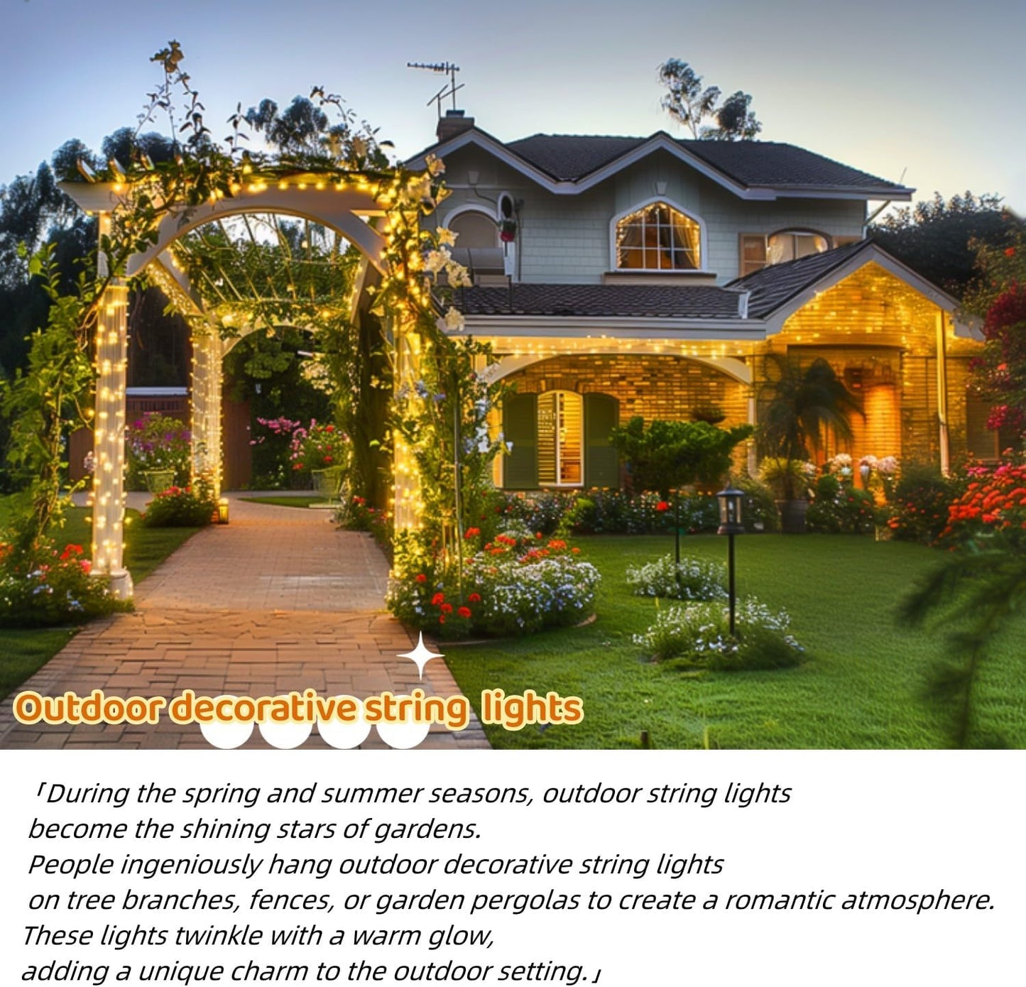 JMEXSUSS 168FT 600 LED Christmas Lights Outdoor Waterproof 8 Modes Indoor String Lights for Outside Warm White Christmas Tree Lights Plug in for Bedroom Wedding Party Holiday Classroom Decorations