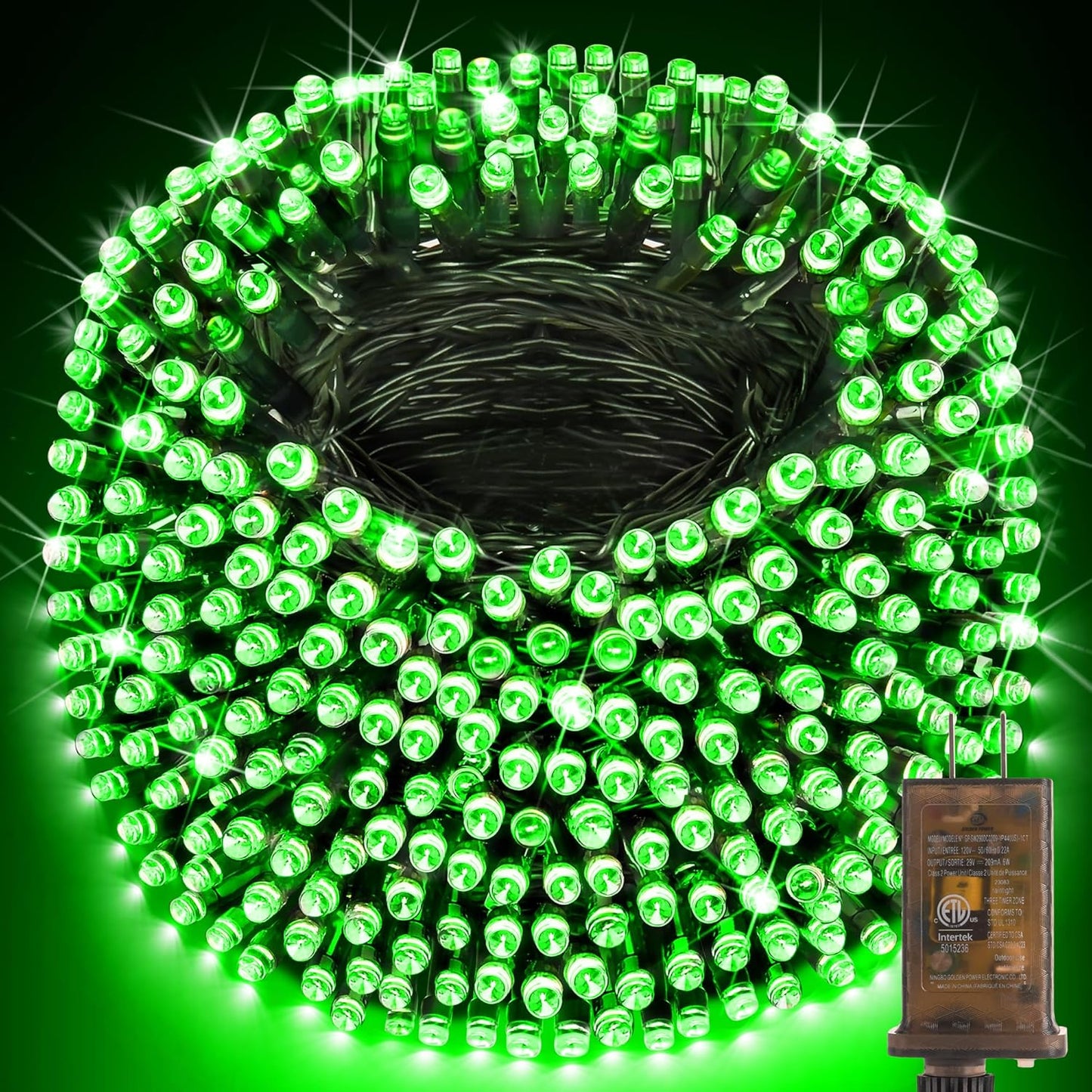 KNONEW 403ft 1000 LED Christmas String Lights Outdoor 8 Modes & Timer Fairy Light Plug in Waterproof LED String Lights for Xmas Yard Tree Wedding Party Holiday Decorations (Warm White)